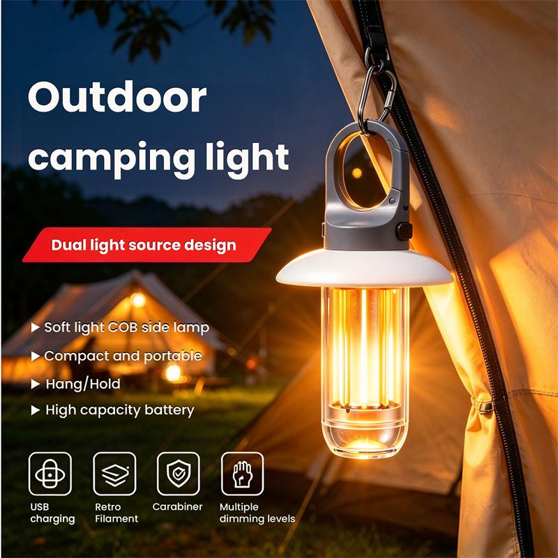 Fishing Equipment Carp - مصباح يدوي LED قابل لإعادة الشحن،