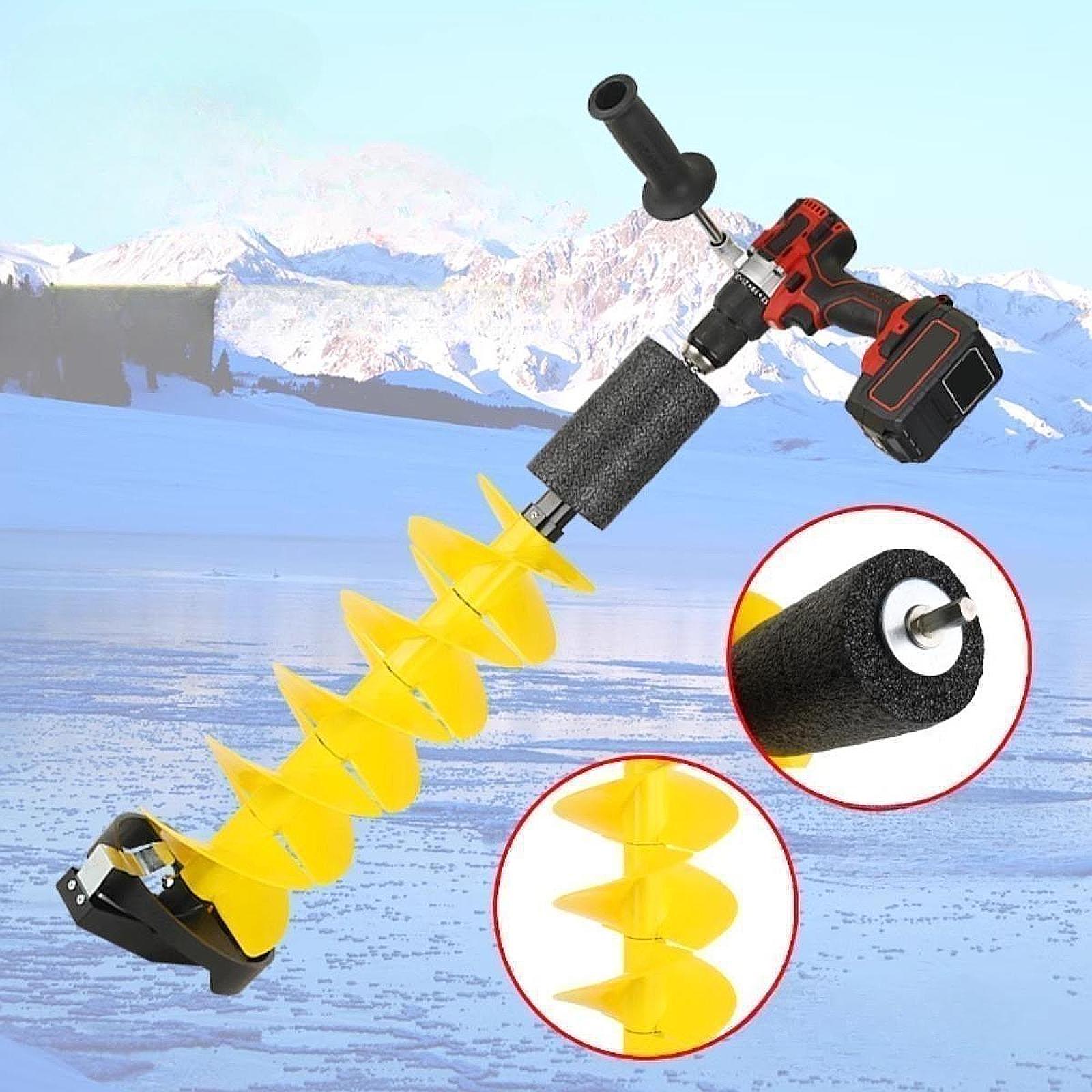 مثقاب الثلج المحمول من سبائك ا - مراجعة Ice Fishing Tip Up وسعره