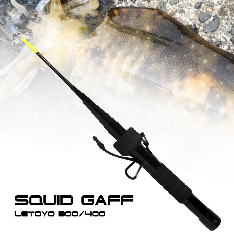 4/3 متر تلسكوبي الحبار Gaff مر - مراجعة Fishing Equipment Carp وسعره