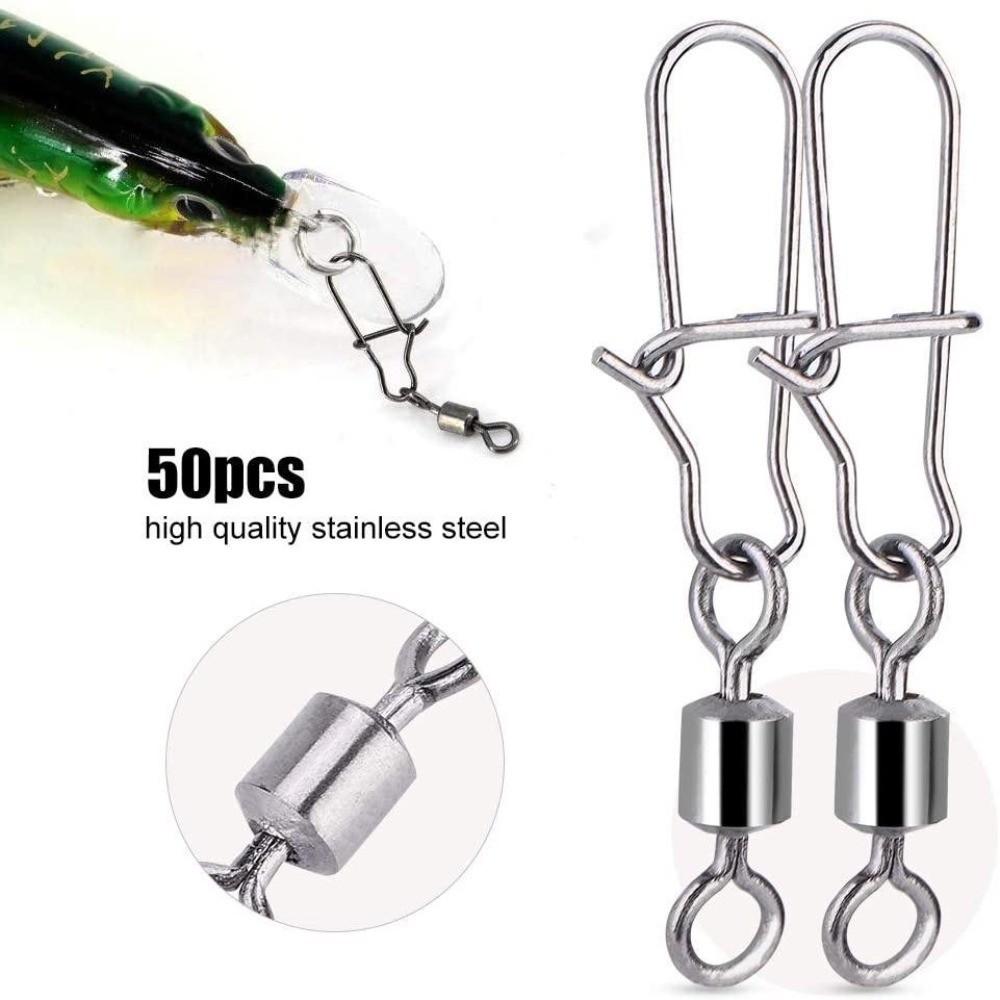 مجموعة من 50 قطعة 4 # /6 # /8  - مراجعة Fishing Equipment Cheap وسعره